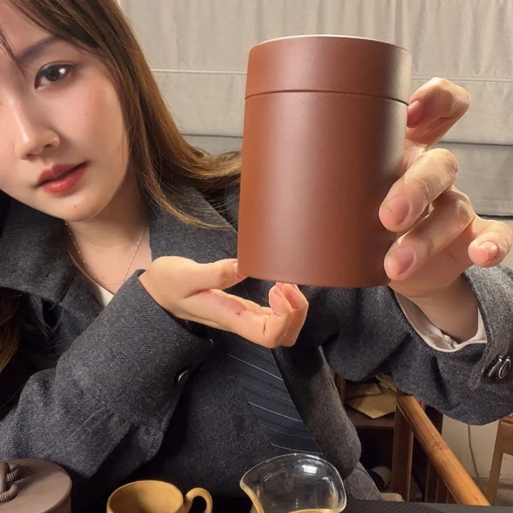 摆件?***?茶叶罐手工制作