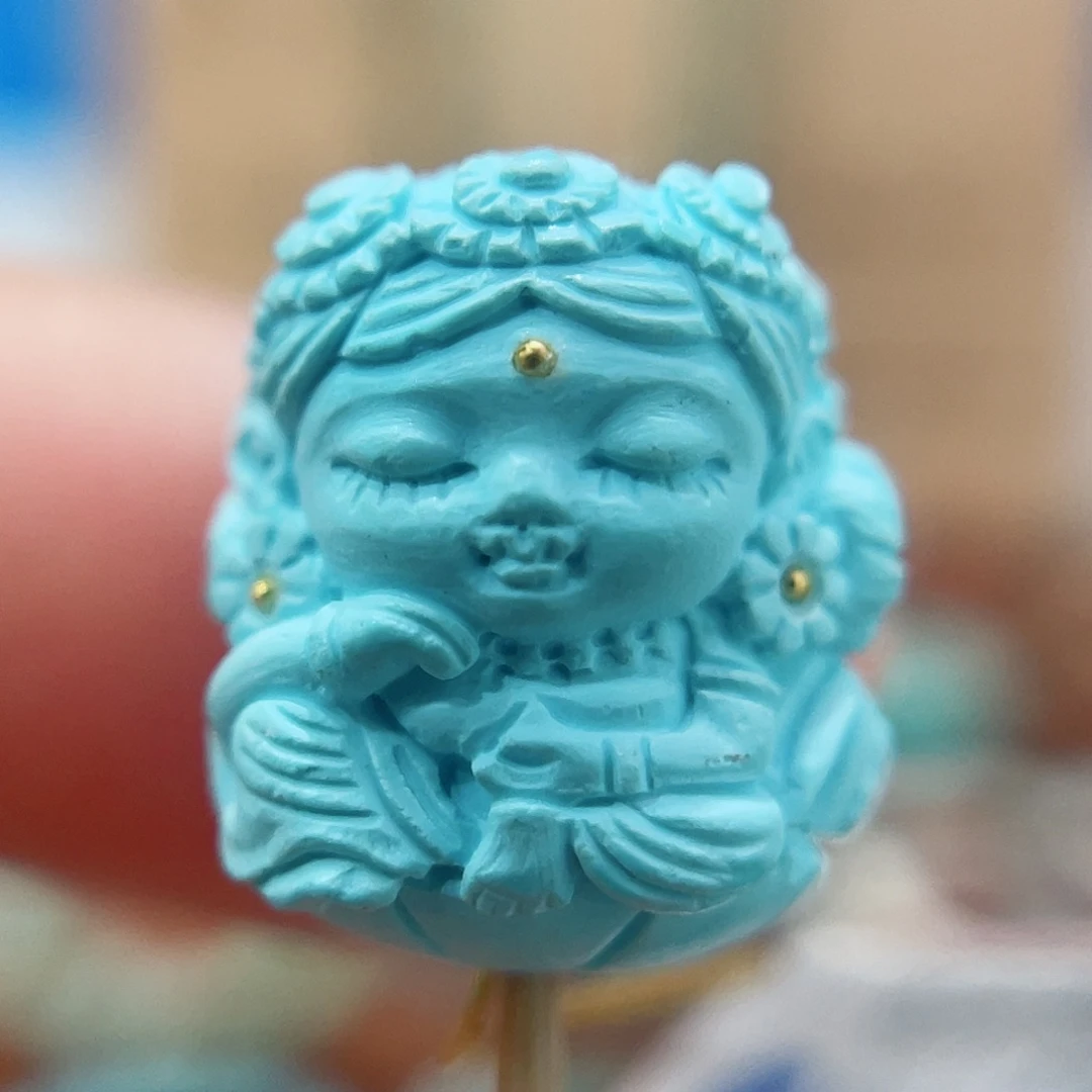 绿松石未镶嵌珠宝奇石