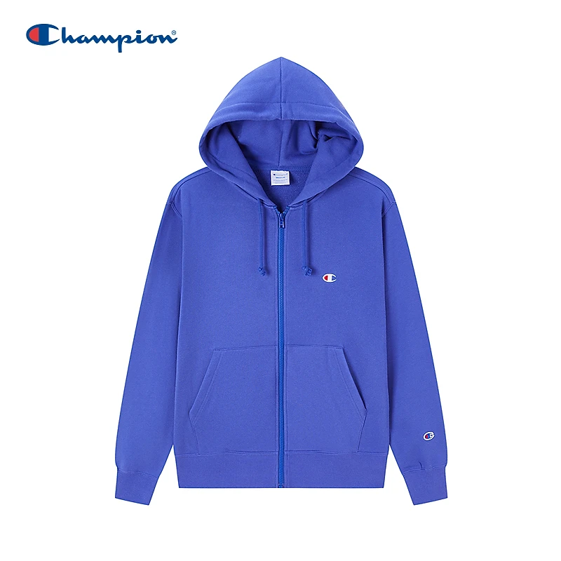 Champion冠军休闲百搭情侣潮流时尚小C logo开衫连帽卫衣C3-Q103