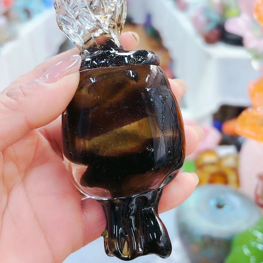 福利不退不换琉璃花瓶艺术品