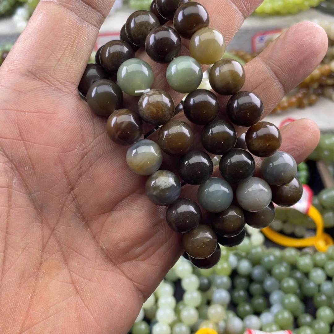 手链未镶嵌和田玉多样性发一