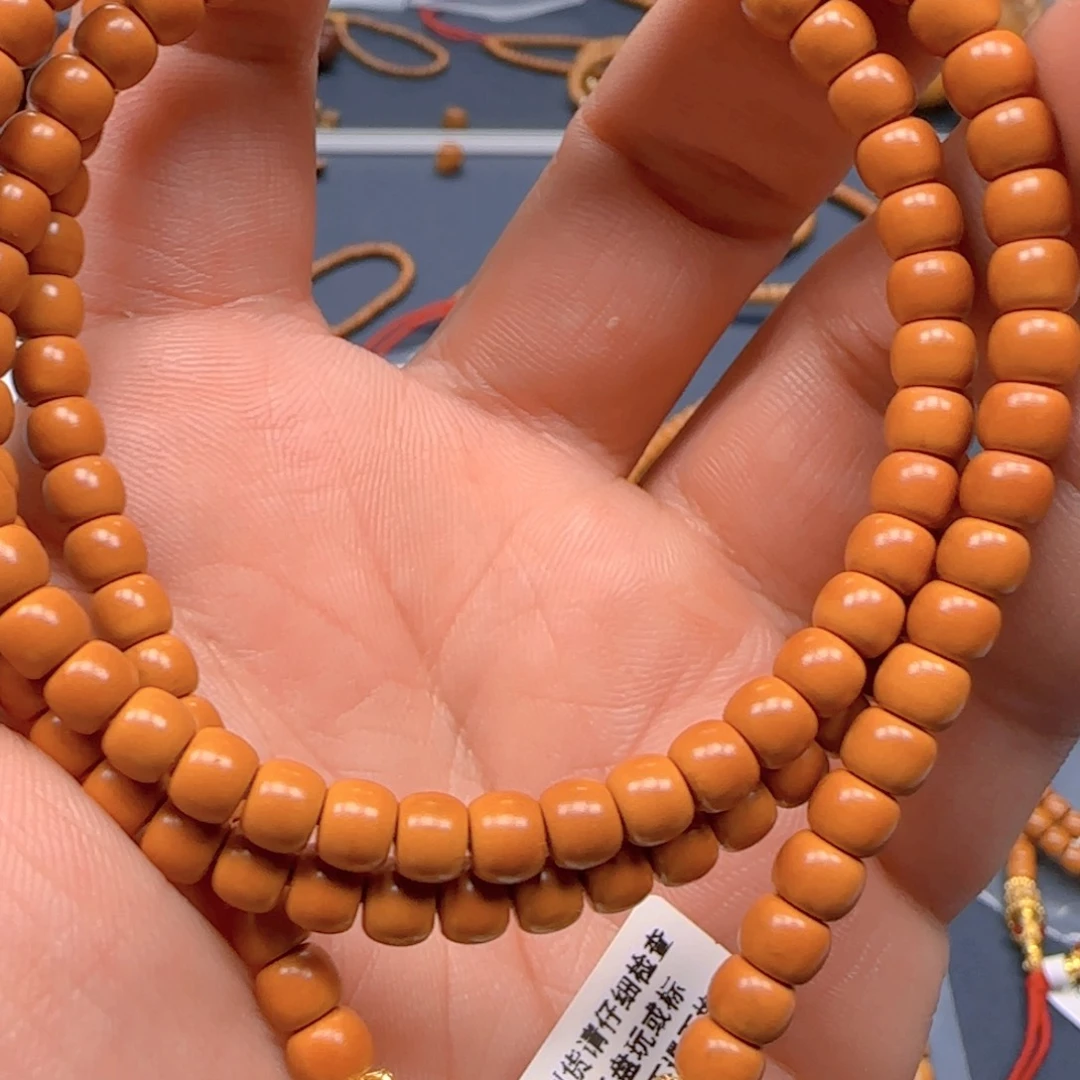 橄榄核手串核尖极限弧尺寸5.5老挝全品