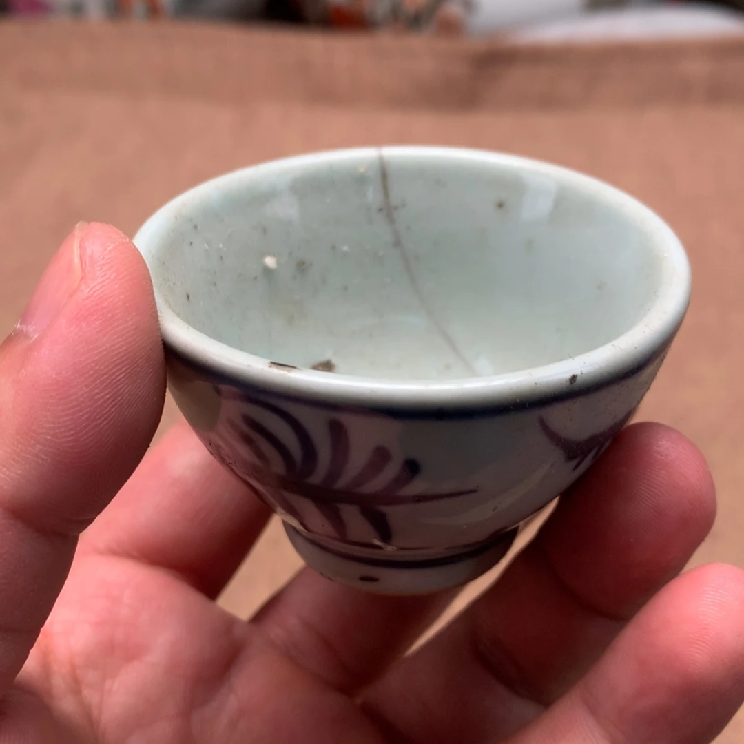 摆件景德镇陶瓷花瓶坏的