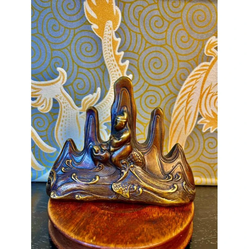 【闪购链接】铜笔山摆件