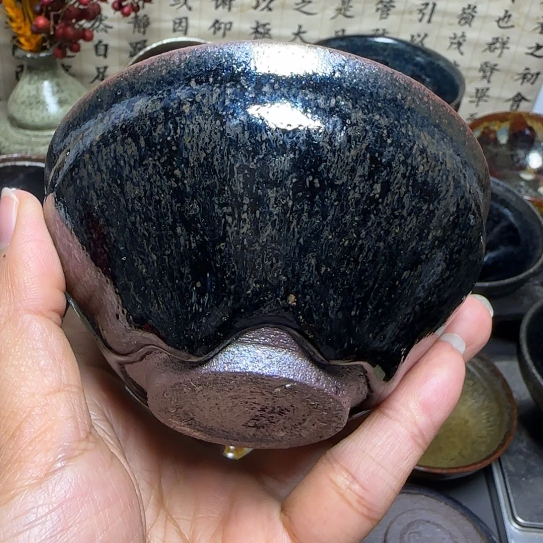 茶盏胖**童65 璞韵潭龙窑柴烧