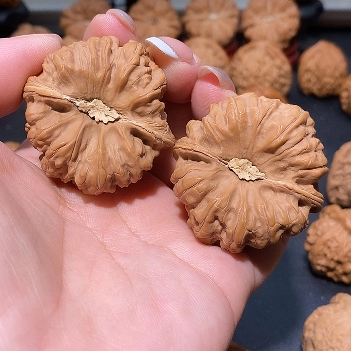 把件文玩核桃43金蟾聚宝盆