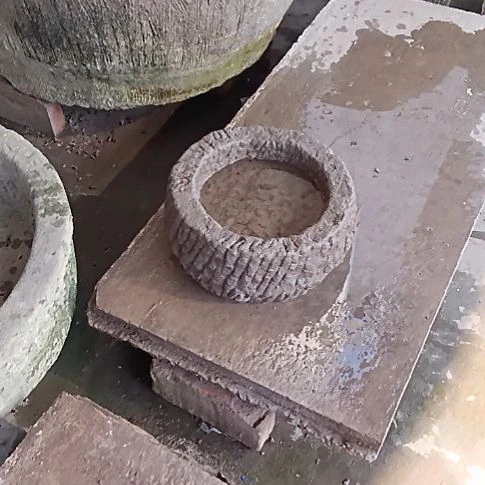 石材农村老石器小石盆