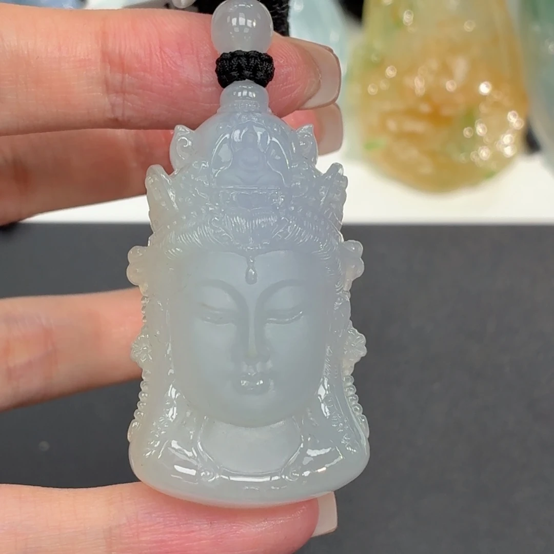 翡翠未镶嵌挂件天然缅甸A货翡翠