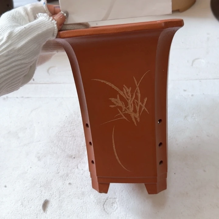 紫砂花盆23/16/13