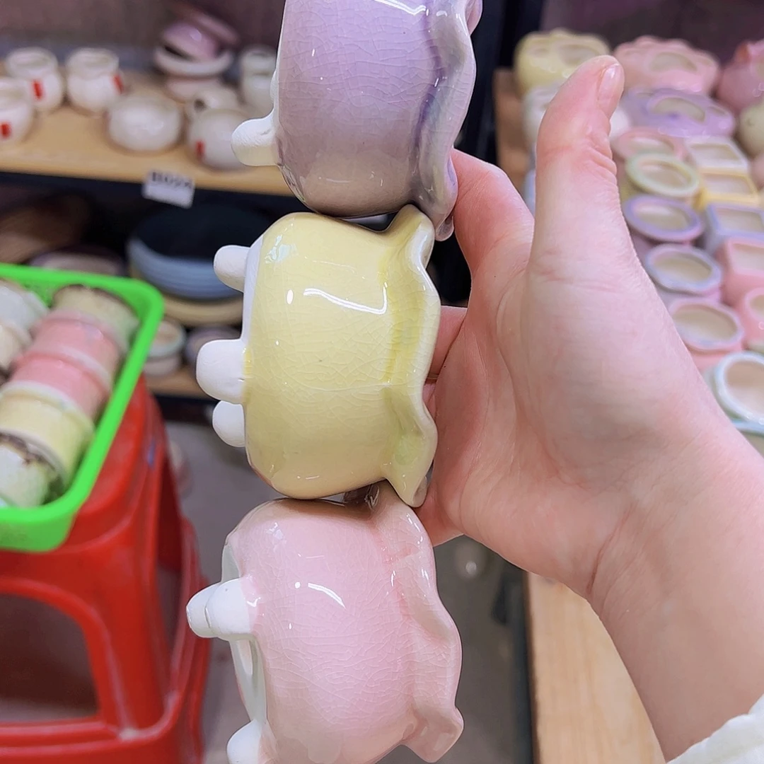 陶瓷花盆当场凑满12包邮