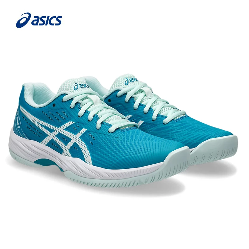 Asics亚瑟士儿童鞋网球鞋运动鞋GAME 9 女子青少年训练球鞋R9