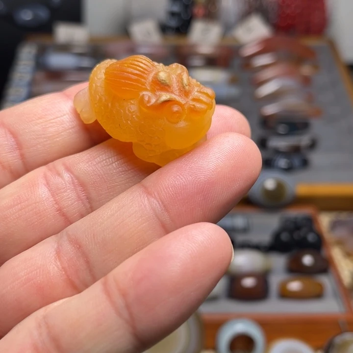 玛瑙/玉髓吊坠(不含链)未镶嵌