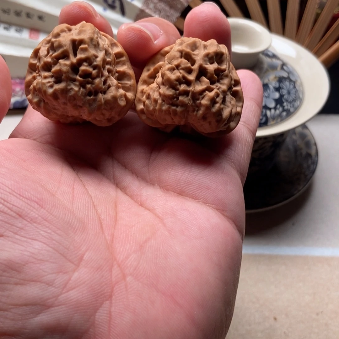 k***！吊坠文玩核桃38蛙蛙