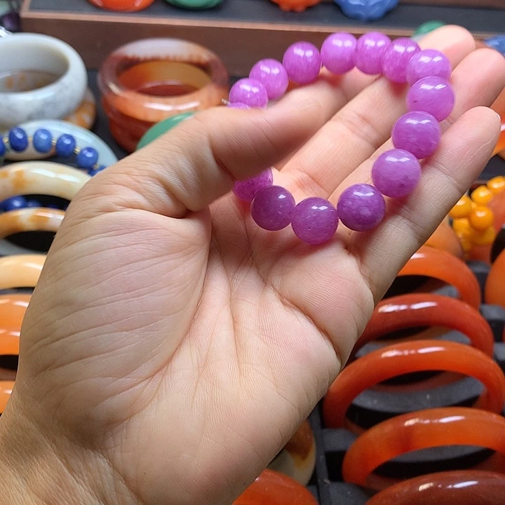 石英质玉未镶嵌手链