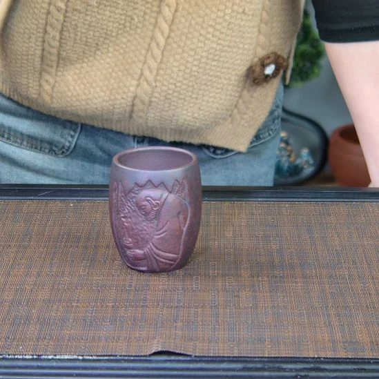 紫砂茶杯高货放漏