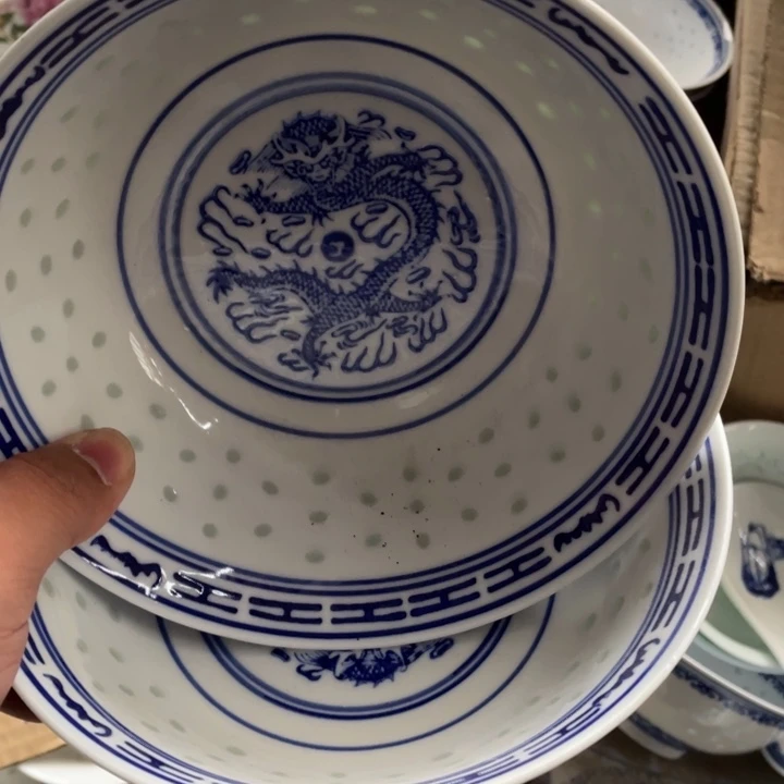 瓷碗景德镇高温细白瓷餐具