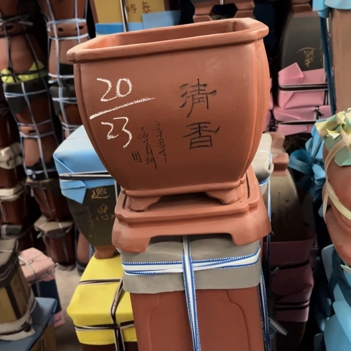 紫砂花盆紫砂花盆