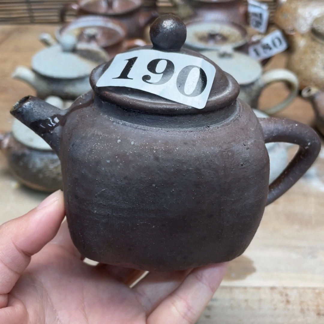 纯手工柴烧茶壶茶具