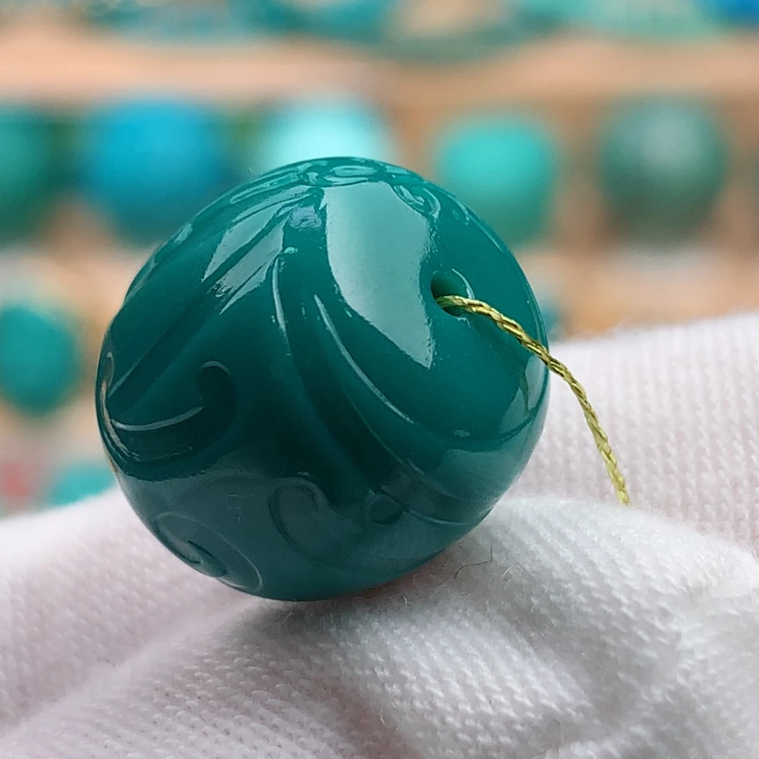 未镶嵌绿松石珠宝奇石