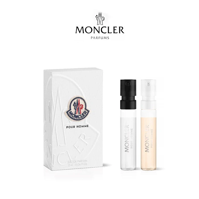MONCLER/盟可睐 同名香水 男+女试管组合 2ml*2