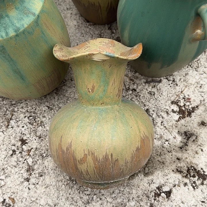 微瑕景德镇手工花瓶陶瓷