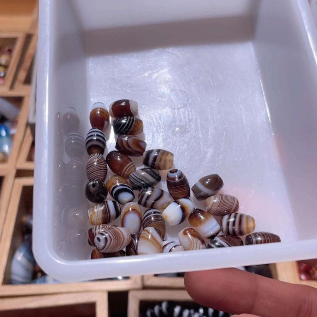 未镶嵌玛瑙/玉髓珠宝半成品