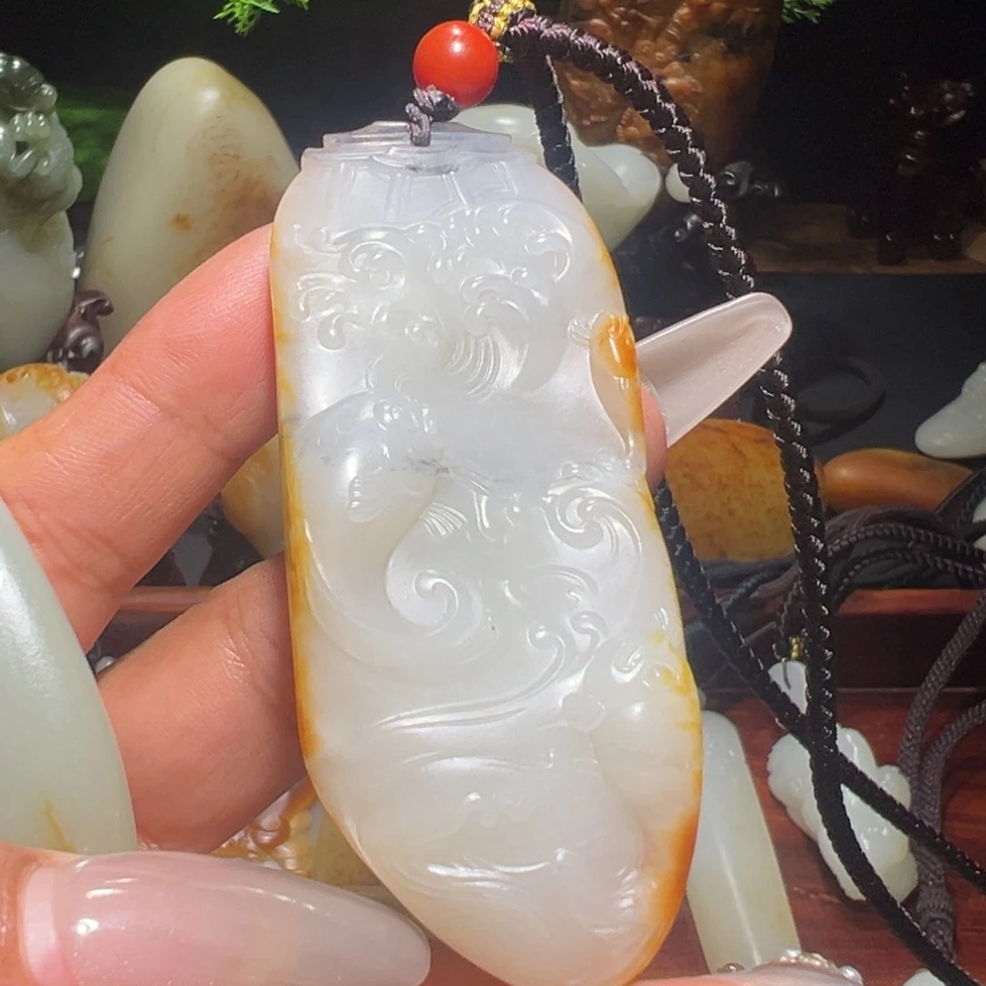 N***L和田玉（子料）未镶嵌挂件