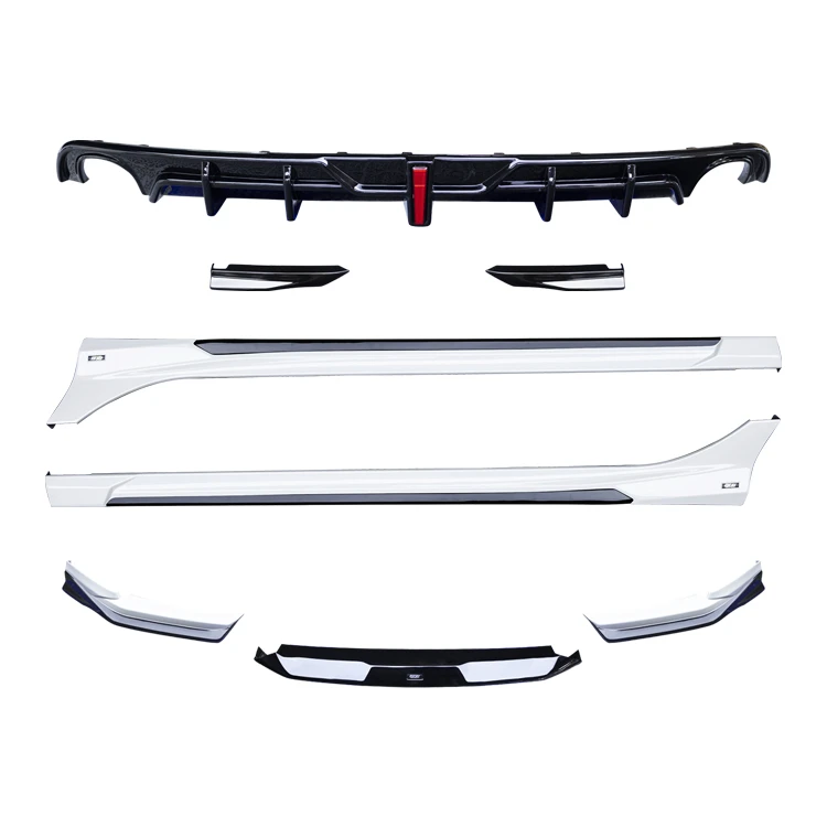 11代半思域GF高飞包围高端个性化外观套装GF防刮升级前唇侧裙后唇