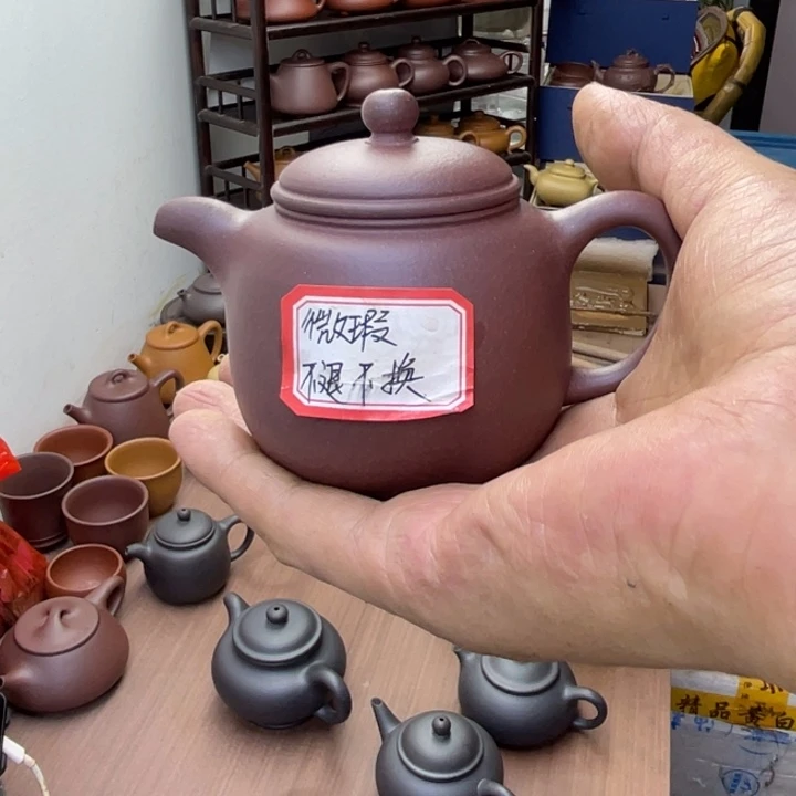 茶壶紫砂封釉匏尊