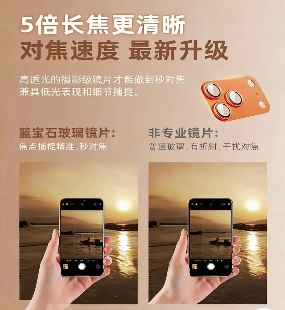 膜范镜头膜适用苹果17全包保护圈后置摄像头一体式全覆盖镜头膜贴