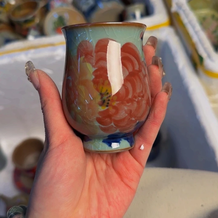 瓷片景德镇陶瓷手工手绘