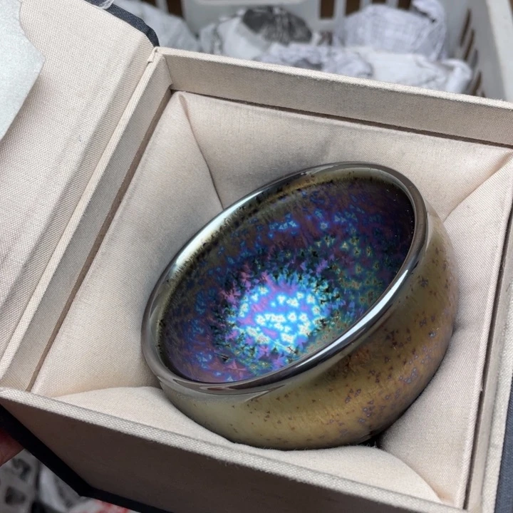 茶盏建窑建盏主人杯