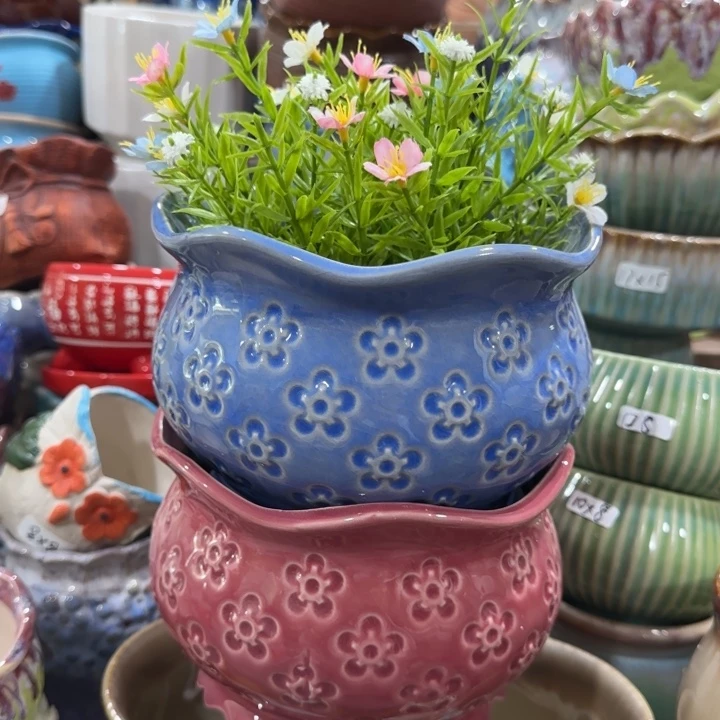 凑9块包邮，有孔，花盆