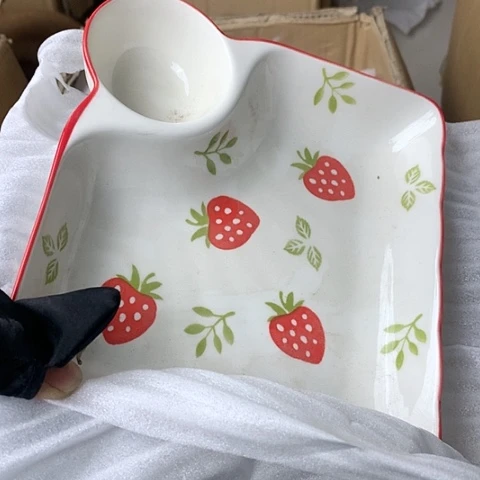 盘陶瓷制品满25拼单发货默认微瑕