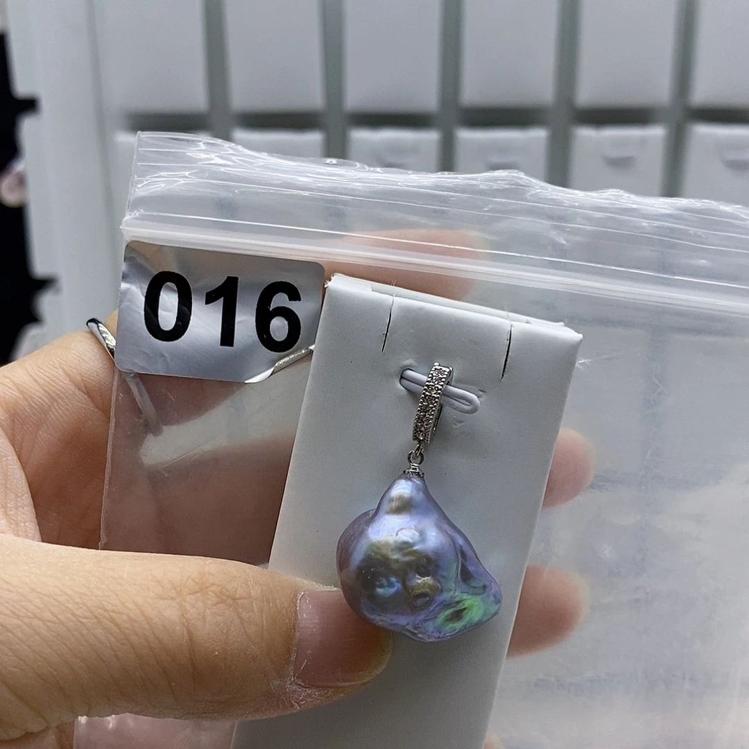 颈饰合金淡水珍珠