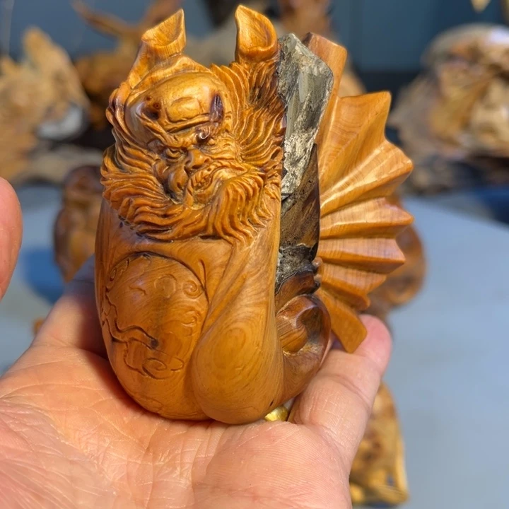 柏木（崖柏）根雕工艺摆件