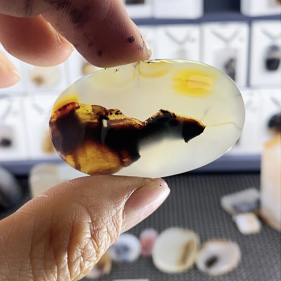 玛瑙/玉髓珠宝奇石未镶嵌重*十