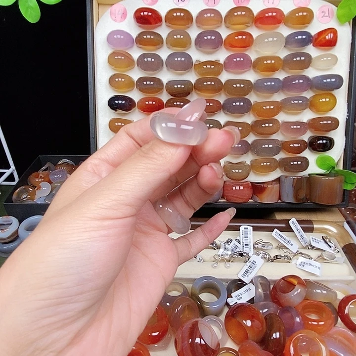 *****玛瑙/玉髓合金戒指