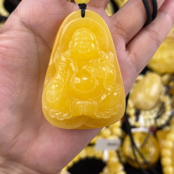 未镶嵌琥珀裸石琥珀