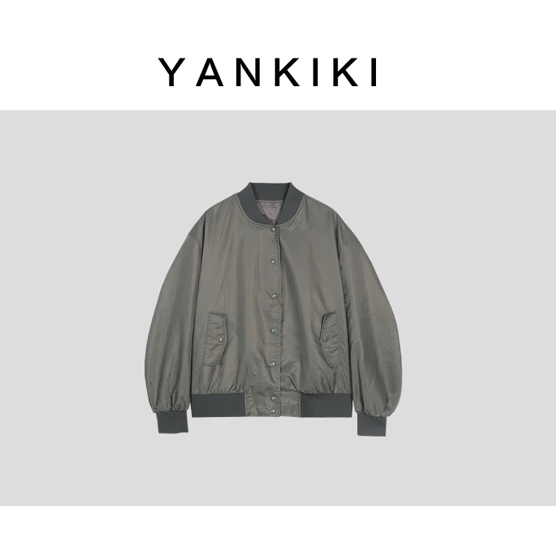 绿色棒球服 YANKIKI 2025春款NEW