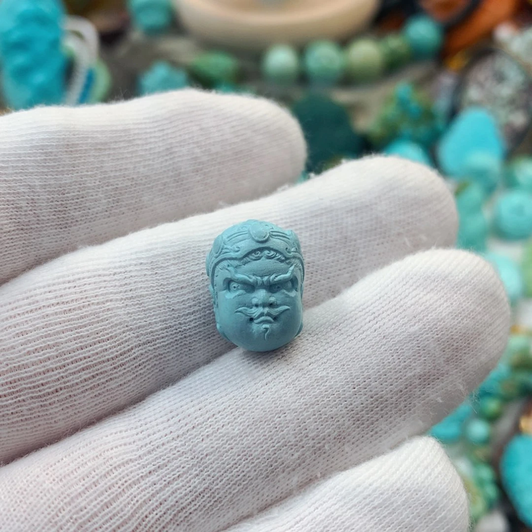 绿松石未镶嵌珠宝半成品