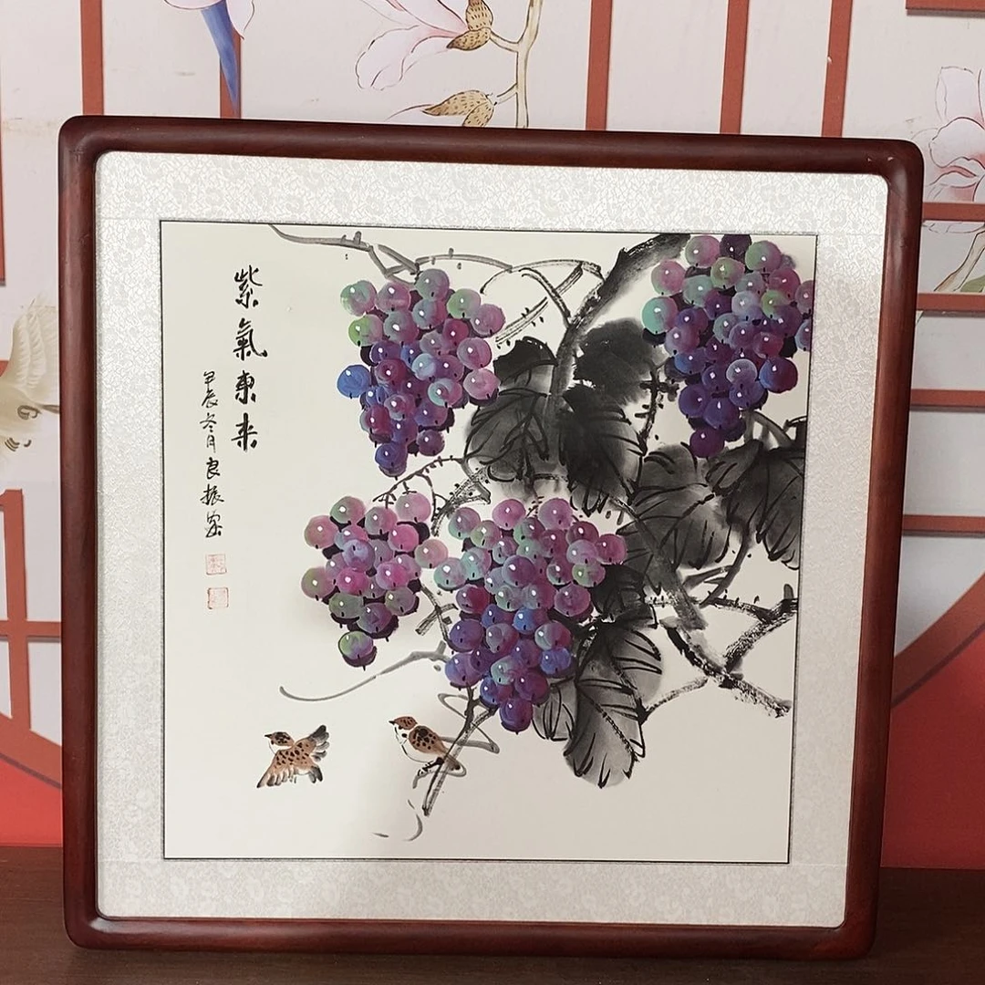 国画带框尺寸63✖️63包邮