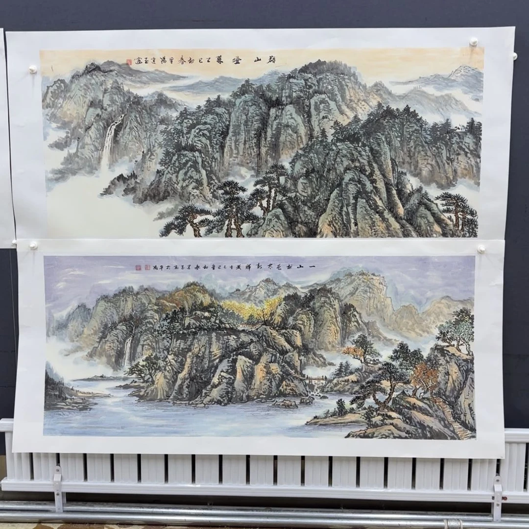 国画百*周建玉小六李欣主播
