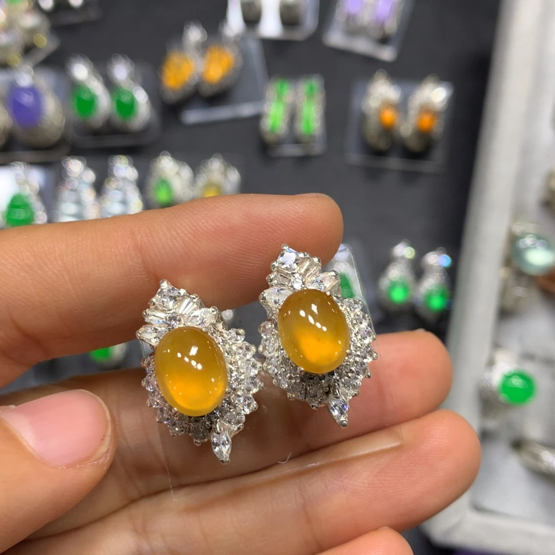 定制翡翠未镶嵌时尚买断不退