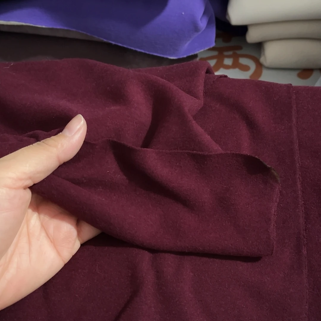 早皮红色奥绒打底衫1.8×2米长