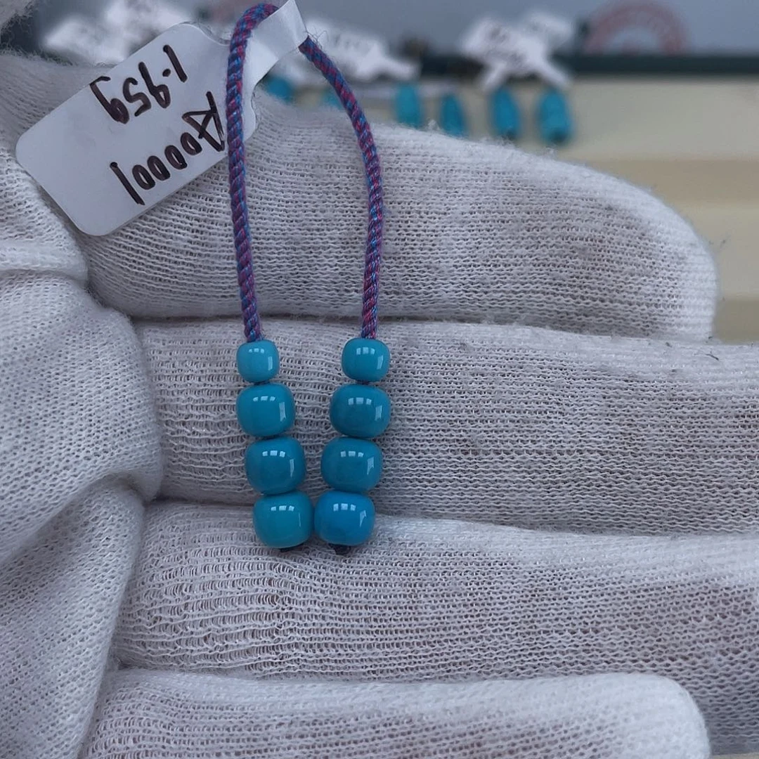 绿松石未镶嵌珠宝奇石弟子珠