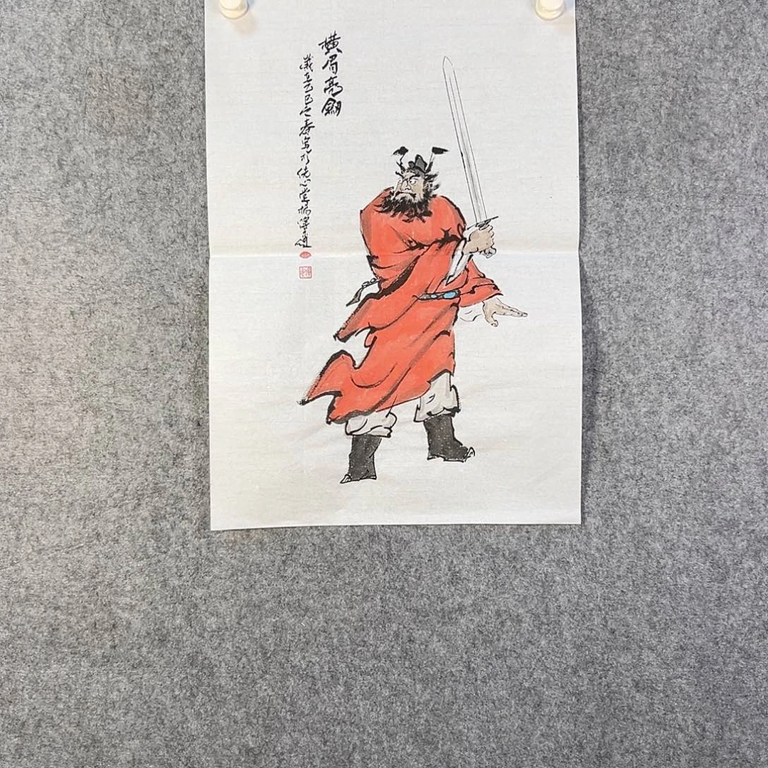 国画525 花鸟在此处飞翔也不太方便呀