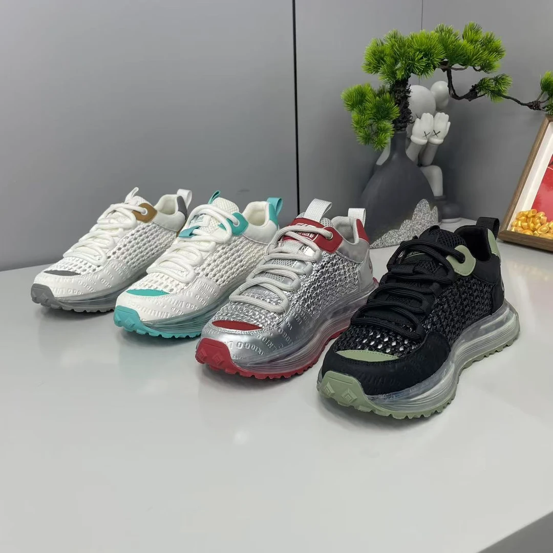 【皮鞋码】夏季国潮编织皮面厚底经典时髦百搭男士时尚休闲潮鞋舒适