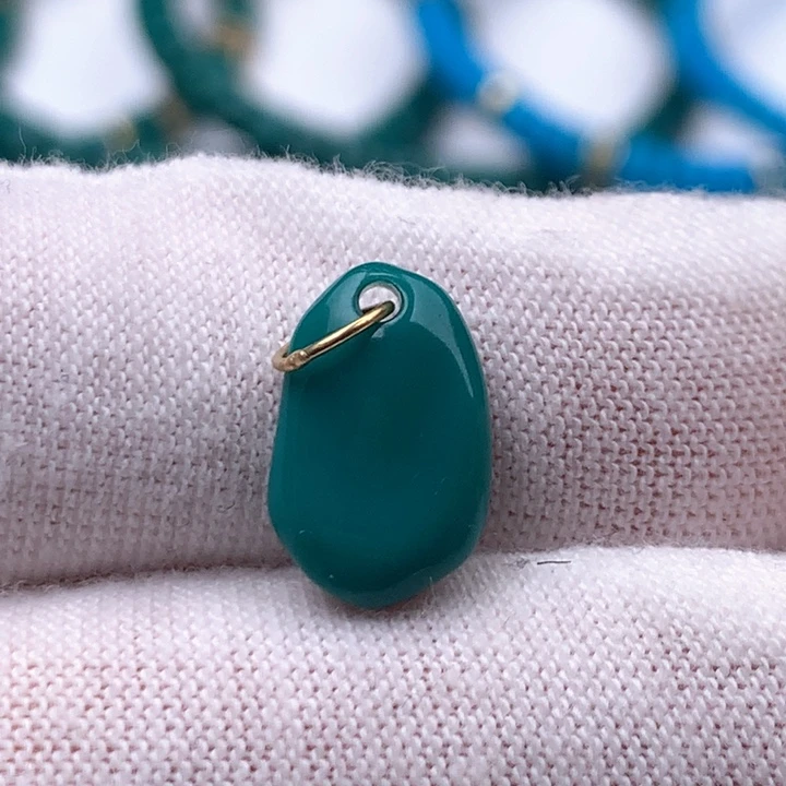 绿松石车挂未镶嵌