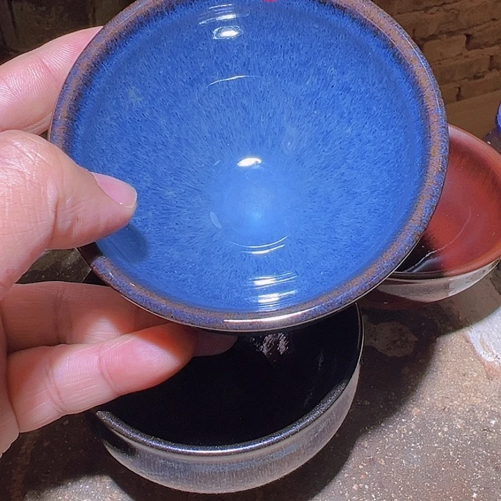茶盏用****320修光明柴烧主人杯